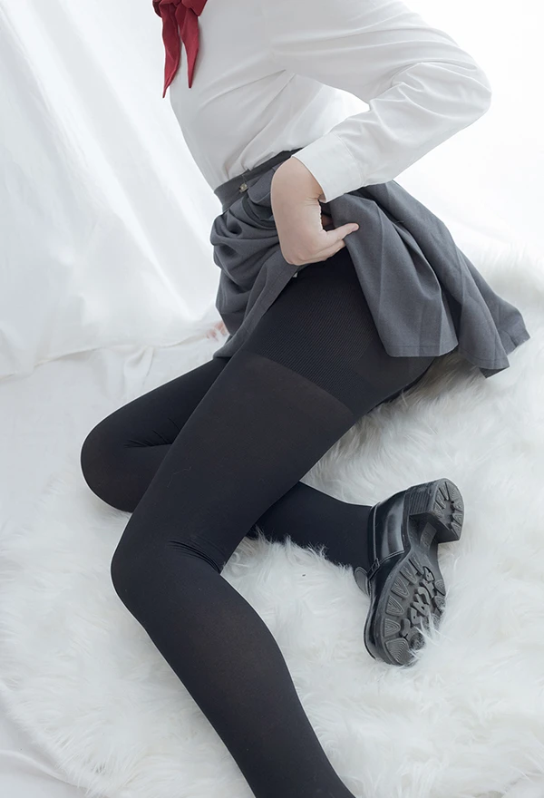 少女秩序 内部定制JK黑丝蝴蝶结无圣光图集